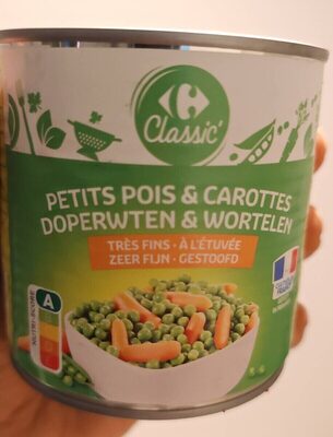 Petits pois et carottes