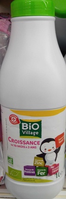 Lait de croissance bio bouteille - 1 l UNITÉ