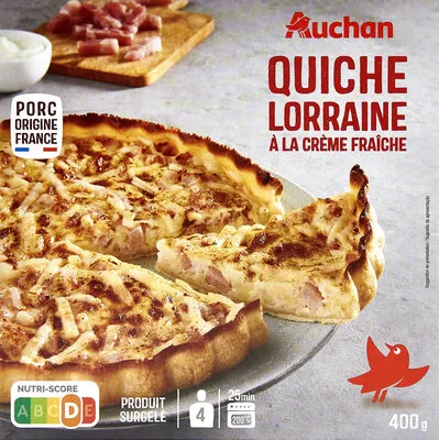 Quiche Lorraine à la crème fraîche