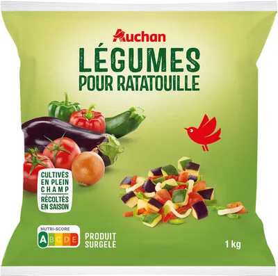Légumes pour ratatouilleTomates´+ courgettes + aubergines + oignons + poivrons rouges + poivrons verts