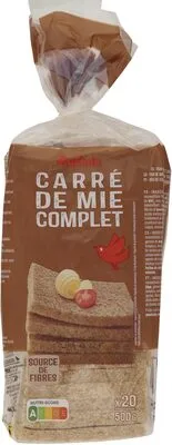 Pain de mie complet sans croute