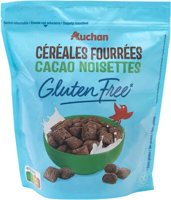 Céréales fourrées cacao noisette