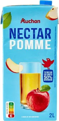 NECTARPOMMEteneur en fruits 50% minimumÀ BASE DE JUS CONCENTRÉ
