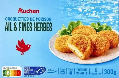 Croquettes de poisson ail et fines herbes