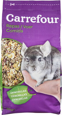 Carrefour Repas pour chinchillas