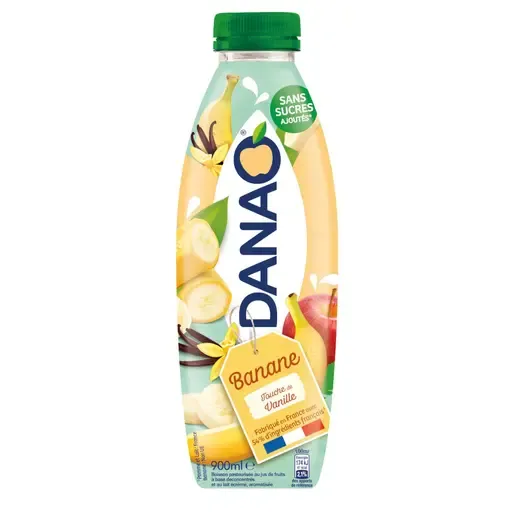 DANAO Boisson lactée banane et touche de vanille
