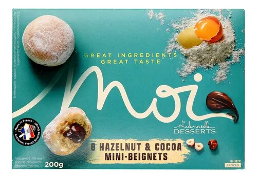 MOI Mini beignets Hazelnoot Cacao