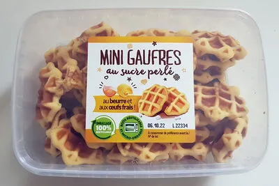 Mini Gaufres au sucre perlé