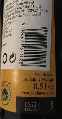 BLE 50CL PAULANER MUNCHNER HEL