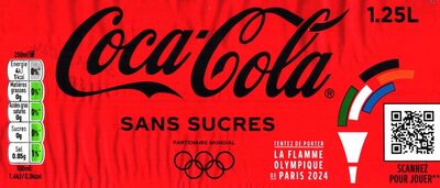 Image descriptive de CocaCola Sans sucres