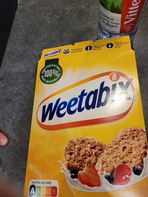 Image descriptive de Weetabixproduitàbasedeblécomplet100