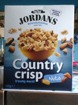 Image descriptive de Country crisp cereales de desayuno con frutos secos