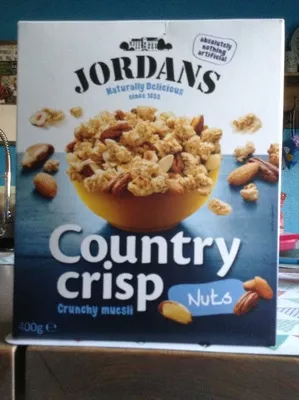 Country crisp cereales de desayuno con frutos secos