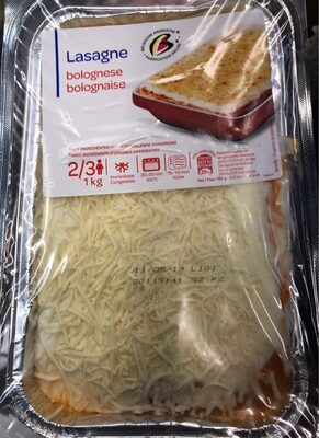 Image descriptive de Lasagnebolognaisecarrefourdiscount