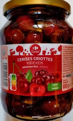 Cerises Griottes Dénoyautées