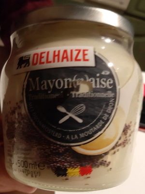 Delhaize Mayonnaise traditionnelle à la moutarde de Dijon