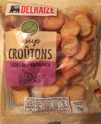 Image descriptive de Croutons Ail Rond