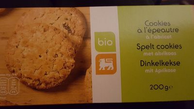 Delhaize Cookies à l'épeautre à l'abricot bio