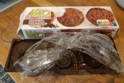 Delhaize bio Cookies au chocolat avec pépites de chocolat