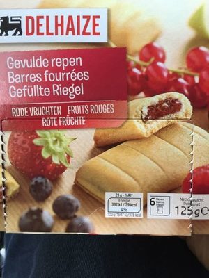 Barres Fourées - Fruits Rouges