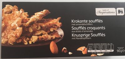 Delhaize Soufflés croquants aux éclats d'amandes