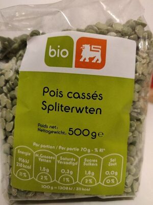 Image descriptive de Pois cassés