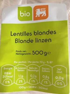 Lentilles Blondes