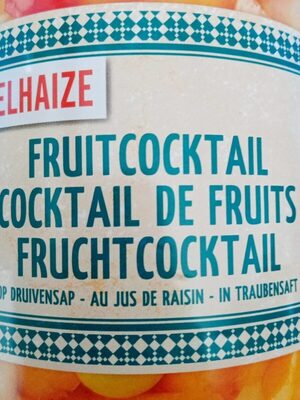 Image descriptive de Cocktail de fruits au jus de raisin