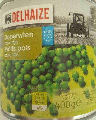 Delhaize Petits pois extra fins