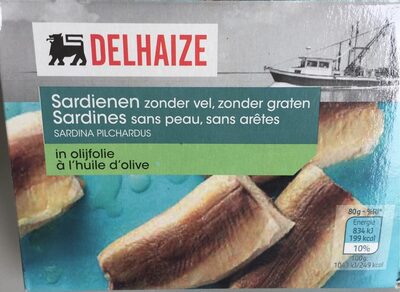 Delhaize Sardines à l'huile d'olive