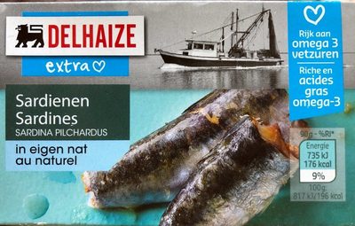 Delhaize Sardines au naturel