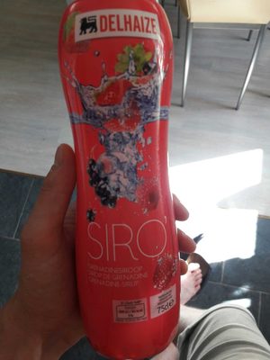 Image descriptive de Sirop grenadine