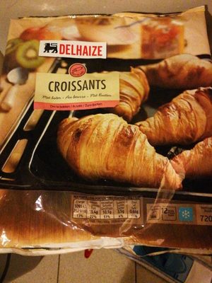 Croissants au beurre ( surgelés)