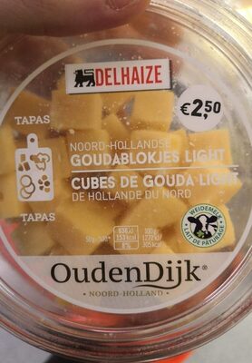 Cubes de Gouda Light