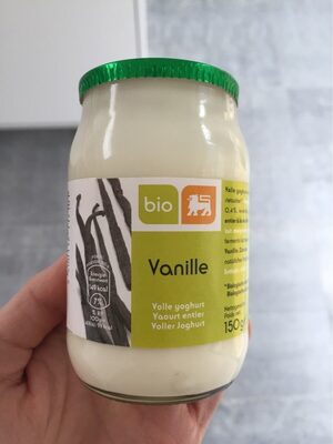 Delhaize Bio volle yoghurt vanille