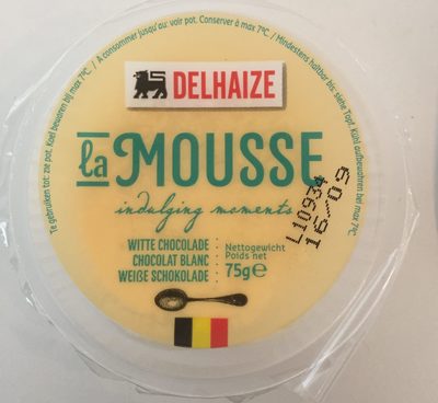 Image descriptive de La Mousse Chocolat Blanc