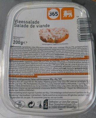 Image descriptive de Salade de viande