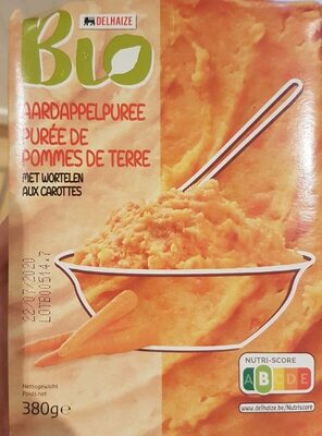 Image descriptive de Purée de pommes de terre aux carottes