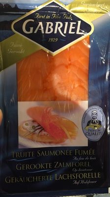 Image descriptive de Truite saumonée fumée