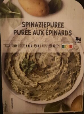 Image descriptive de Purée aux epinards