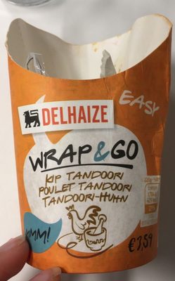 Image descriptive de Wrap&go poulet tandoori