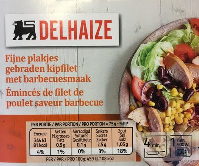 Delhaize Filet de poulet bbq