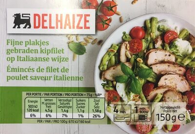 Image descriptive de Filet de poulet italien