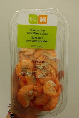 Delhaize Queues de crevettes cuites