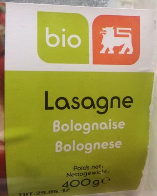 Lasagne bolognaise bio