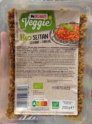 Veggie bio seitan haché