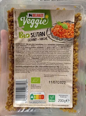 Delhaize,Delhaize Veggie,Delhaize Bio Veggie bio seitan haché