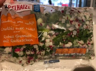 Crudites avec radis