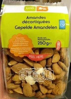 Image descriptive de Amandes décortiquées