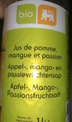 Image descriptive de Jus de Pomme, Mangue et Passion